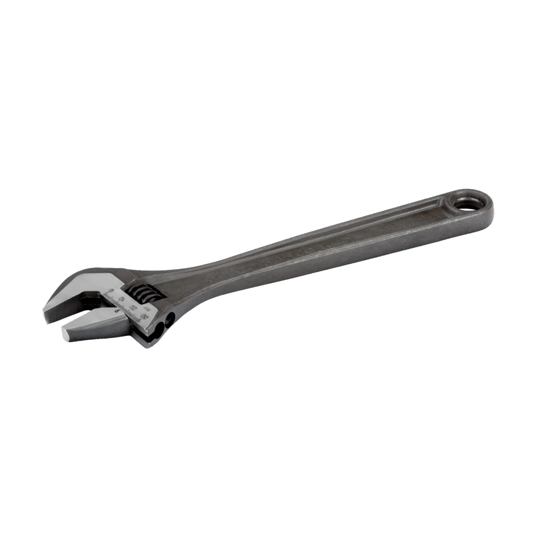 Bahco Adjustable Spanner, 305 mm Overall, 34mm Jaw Capacity, Metal Handle