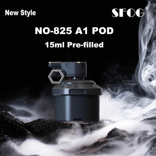 SFOG NO.825 Replaceable Pods Disposable Vape Acc A1 POD 10000 Puffs
