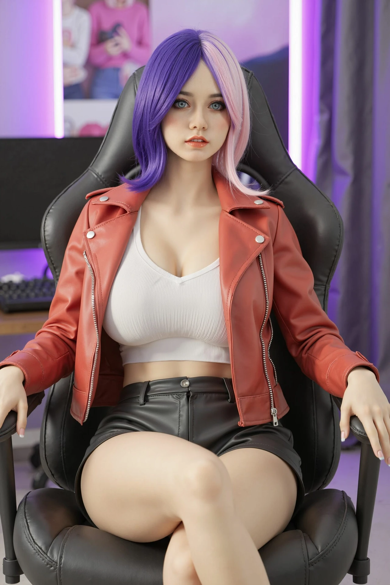 Elise Kerr   AI Big Breast BBW Sexy Sex Doll