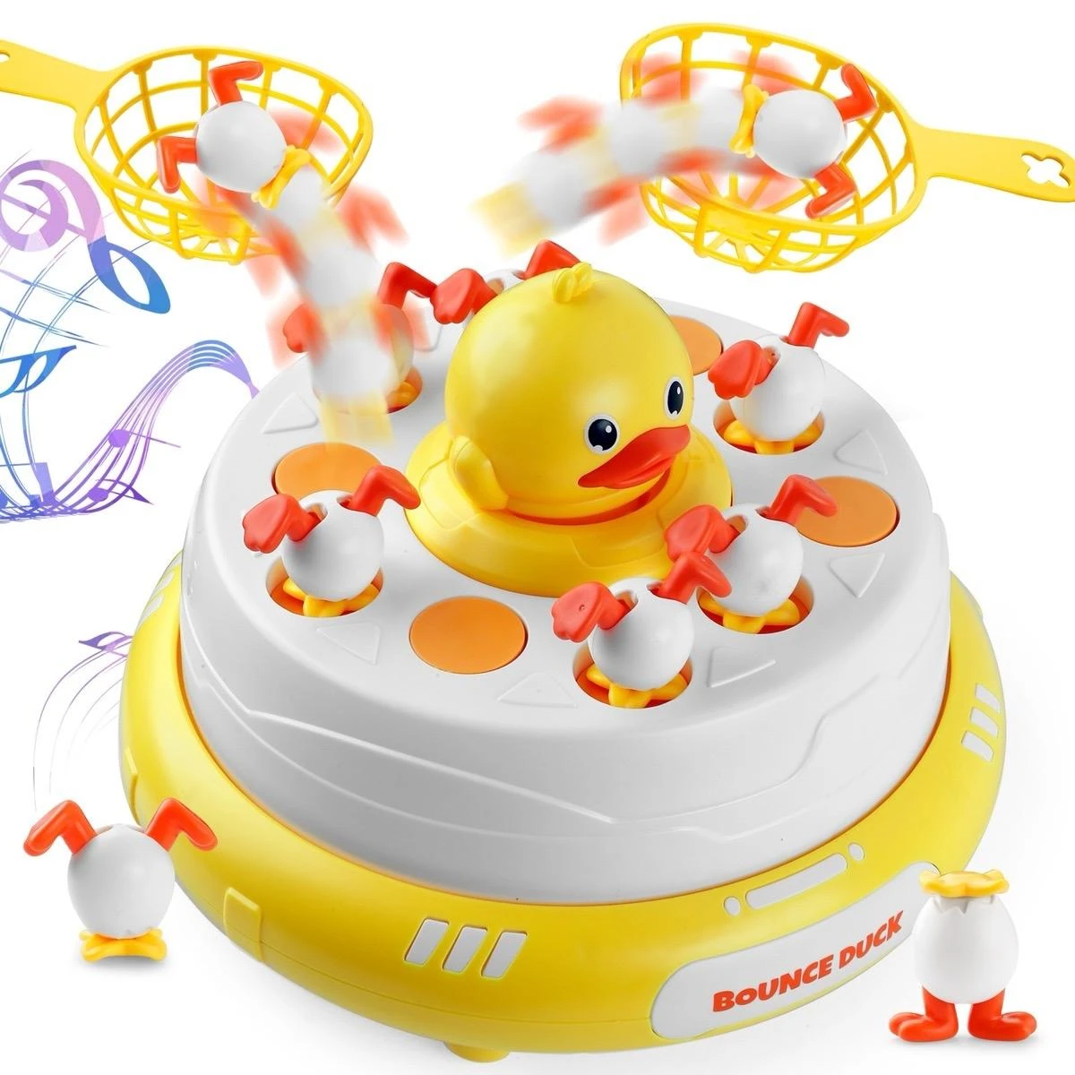 Bounce & Catch Duck Board Game Toy for Kids Xmas Gifts
