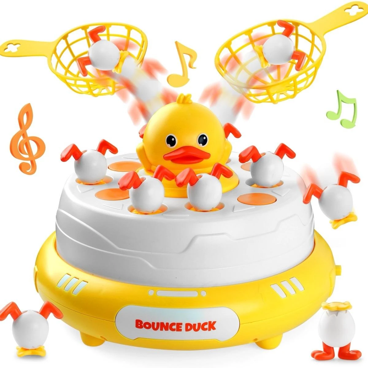 Bounce & Catch Duck Board Game Toy for Kids Xmas Gifts