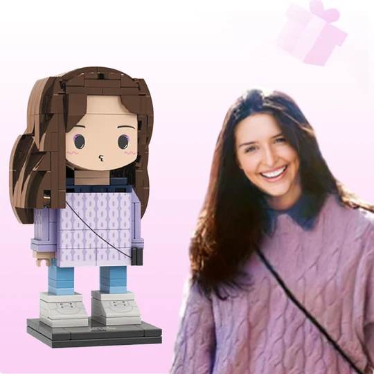 Full Body Customizable 1 Person Custom Brick Figures Small Particle Block Toy Block Lovers Gift