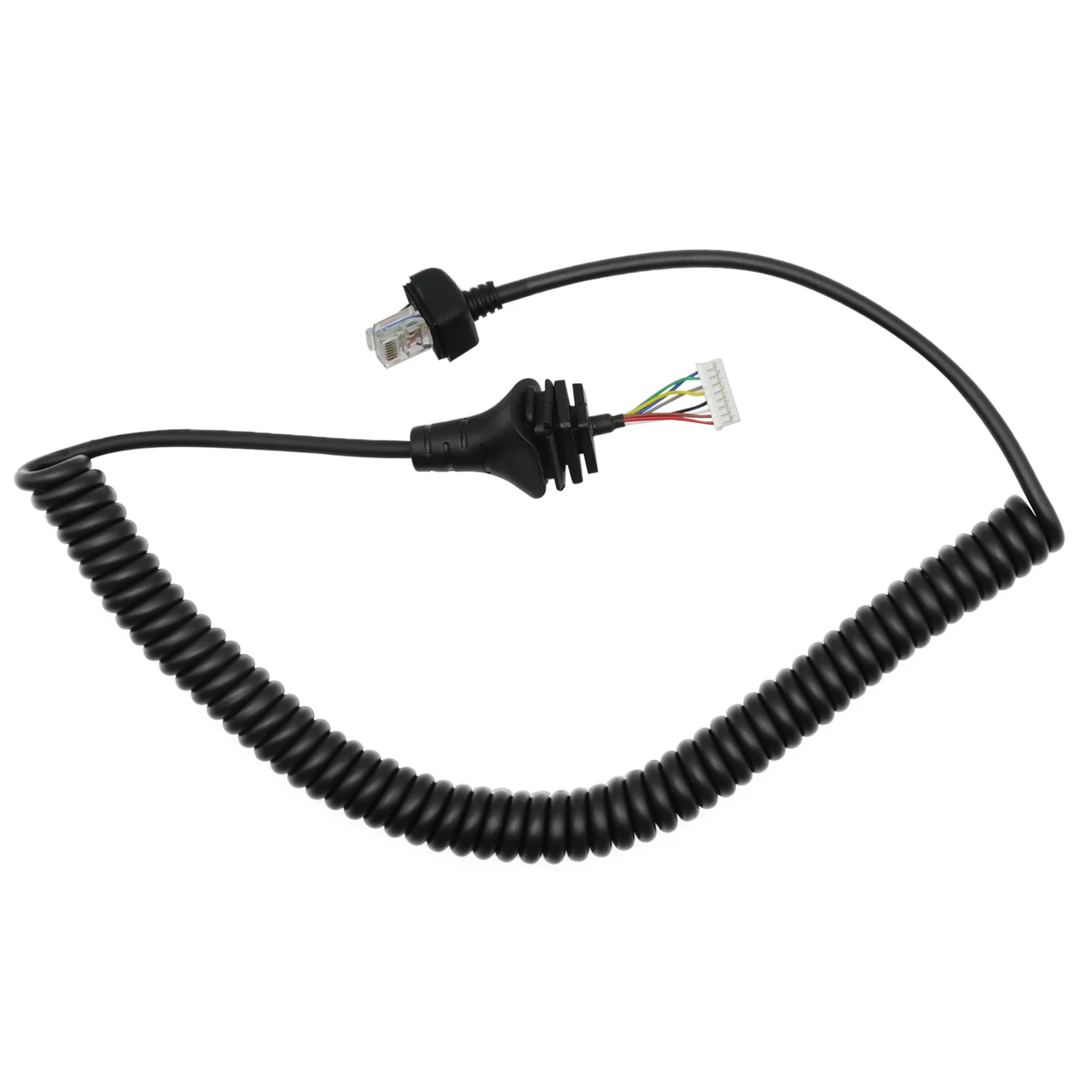 8-Pin RJ45 HM-152 HM-154 Microphone Cable Cord For ICOM Mic ICOM IC-F121 IC-F121S IC-F221S IC-F221 IC-F520 Radios