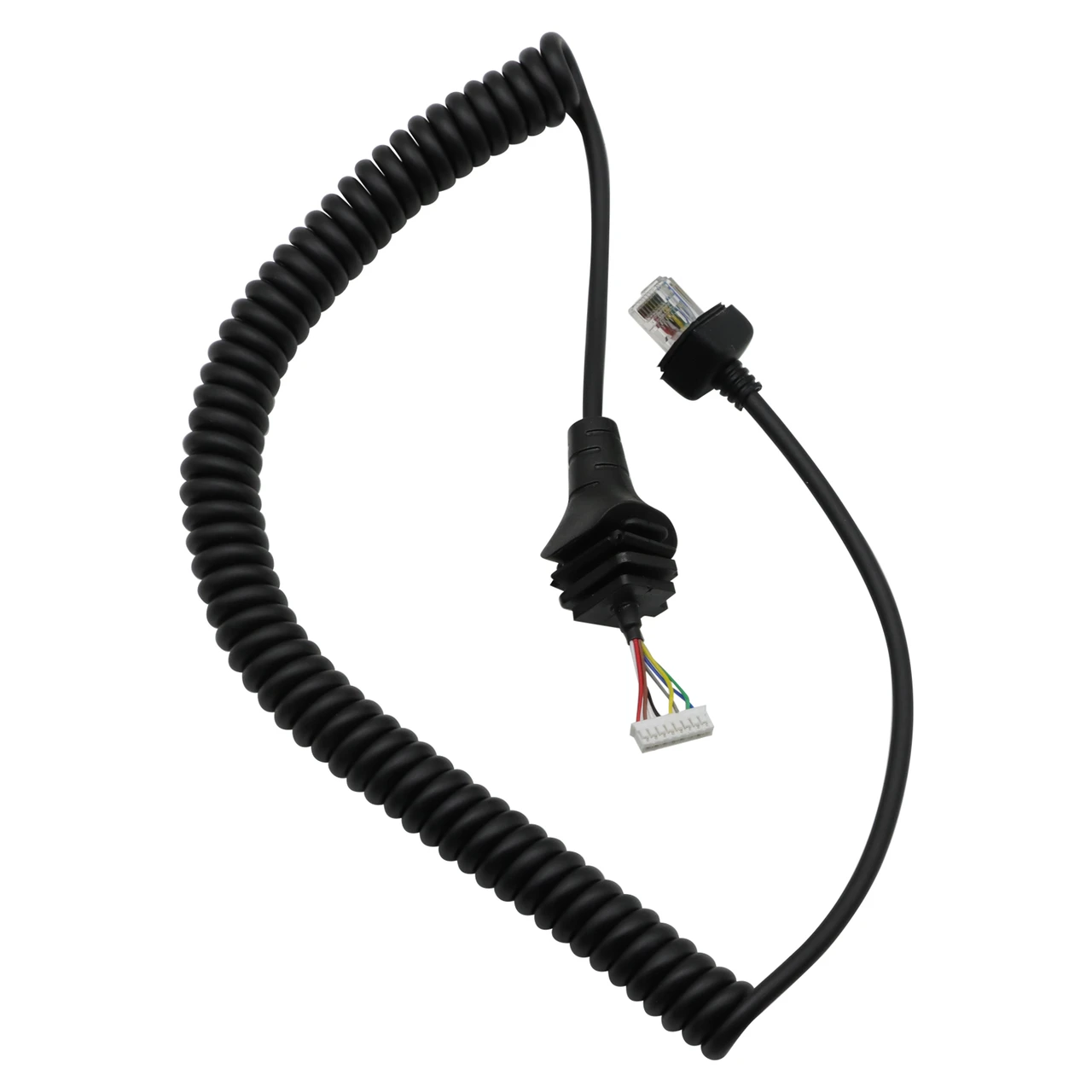 8-Pin RJ45 HM-152 HM-154 Microphone Cable Cord For ICOM Mic ICOM IC-F121 IC-F121S IC-F221S IC-F221 IC-F520 Radios