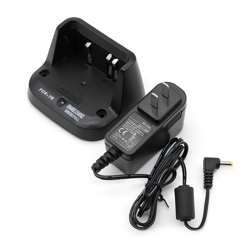 CD-15A Rapid Charger + Power Adapter For Yaesu VX-5 VX-5R VX-6R VX-7R VX-6E VX-7R VX-7E Radios FNB-58Li FNB-80Li Radios For Standard Horizon HX460 HX460S HX460SB HX471 HX471S Radios