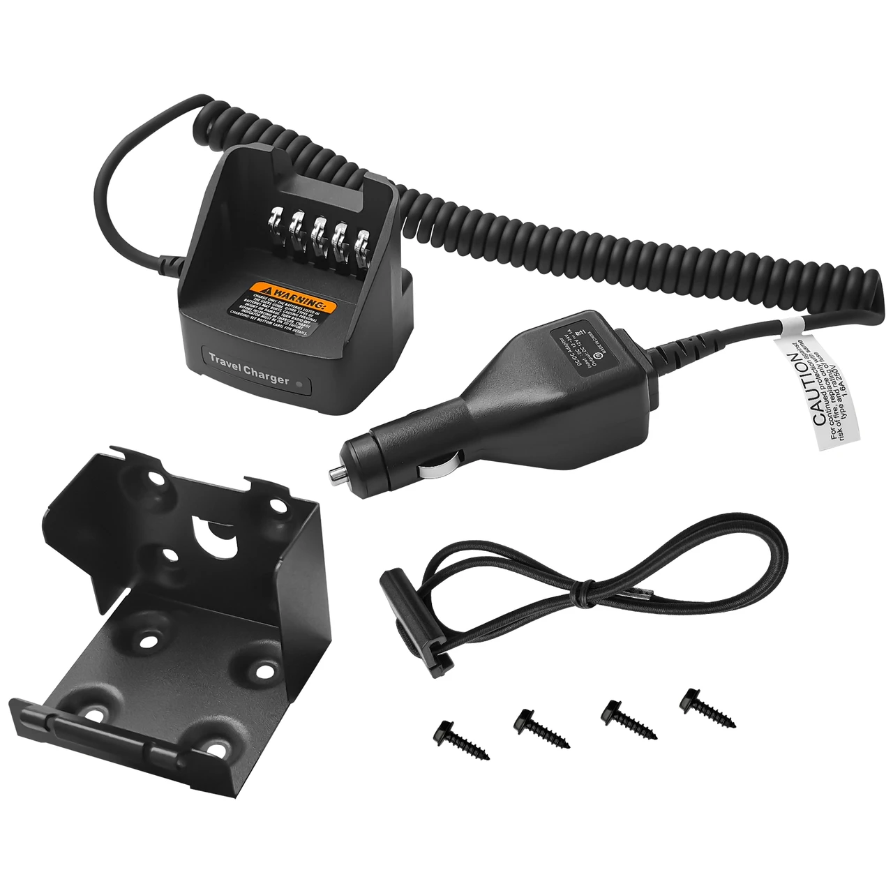 KVC-21 Travel Car Charger Set For Kenwood TK-5210 TK-5310 TK-5410 TK-5220 TK-2180 TK-3180 NX200 NX210 NX5200 NX5300 Radios