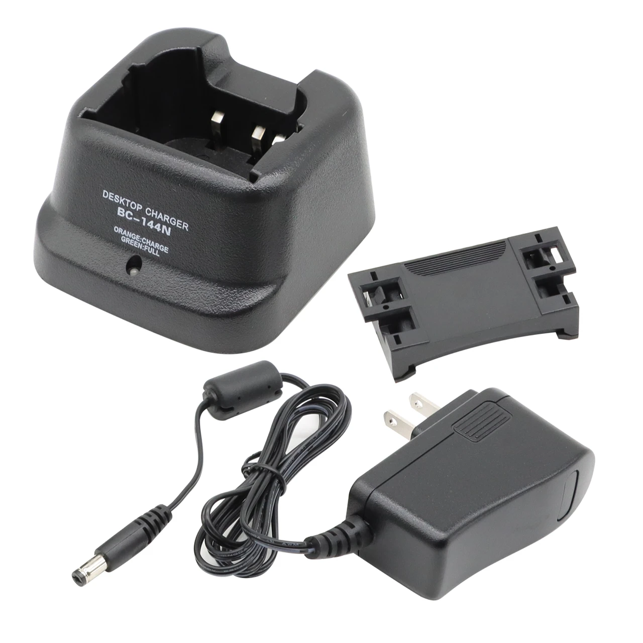 BC-144N Smart Charger Set for ICOM IC-A24E IC-A6 IC-V8 IC-V82 IC-U82 IC-F11 Radios BP-209 BP-210 BP-210N BP-222 BP-222N Battery