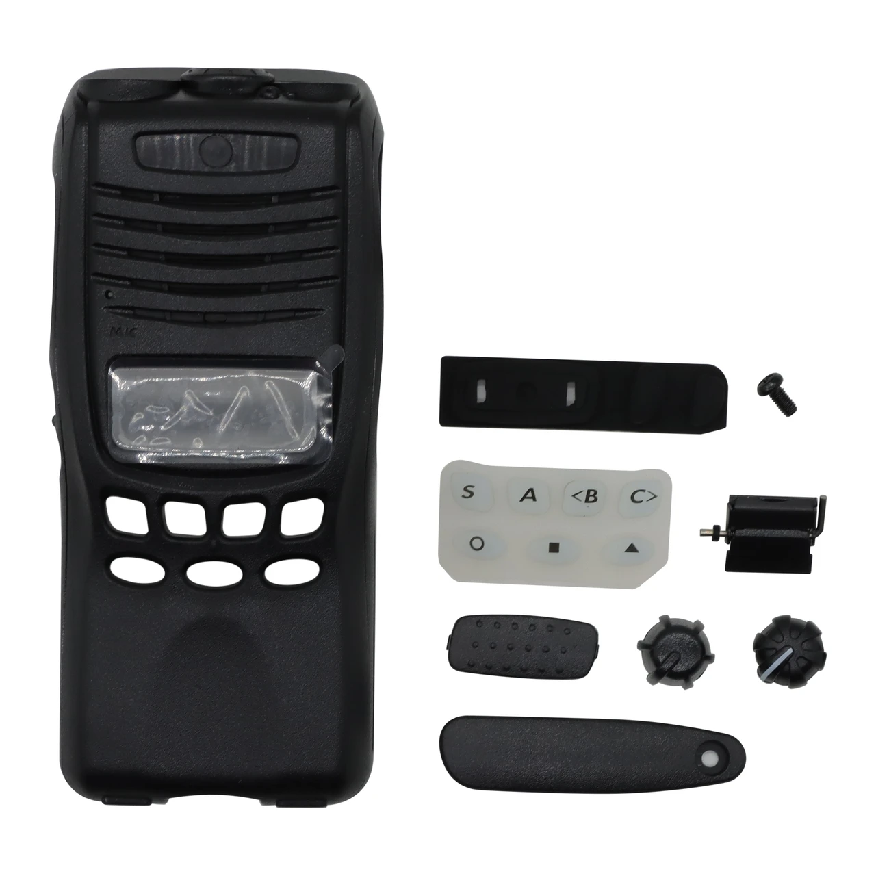 Front Housing Case Cover Repair kit Replacement for Kenwood TK-2312 TK-3312 TK-2317 TK-3317 Radio