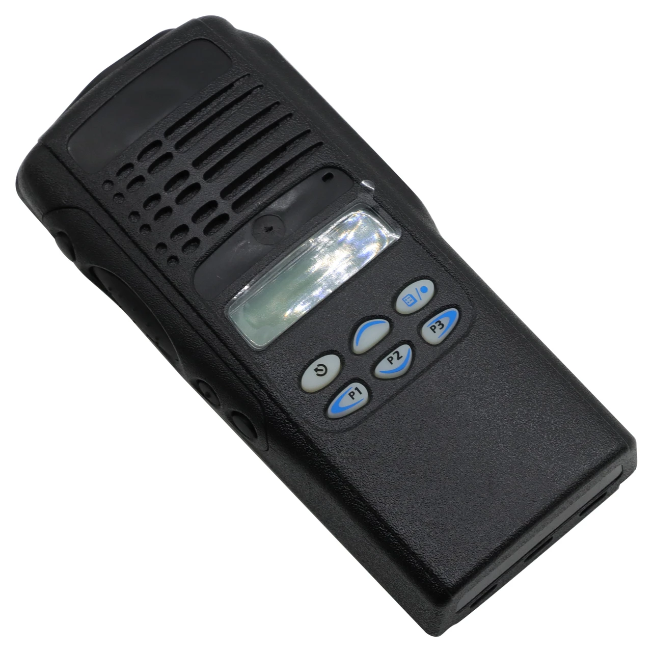 Front Housing Case Cover Repair Kit For Motorola HT1250 Radio With LCD + Speaker Replacement