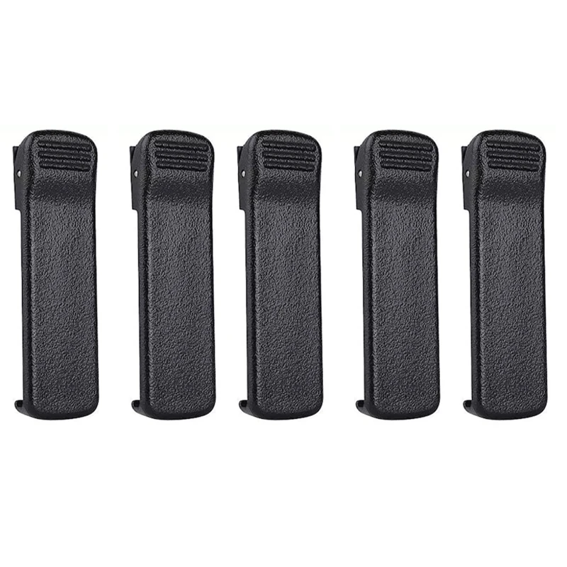 5* HLN8255 Belt Clips for Motorola CP140 CP185 CP200 CP200D SP50 P1225 PR400 EP450 Radio HLN8255B