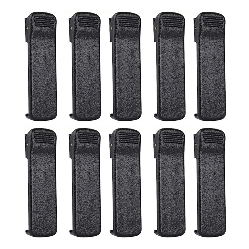 10* HLN8255 Belt Clips for Motorola CP140 CP185 CP200 CP200D SP50 P1225 PR400 EP450 Radio HLN8255B