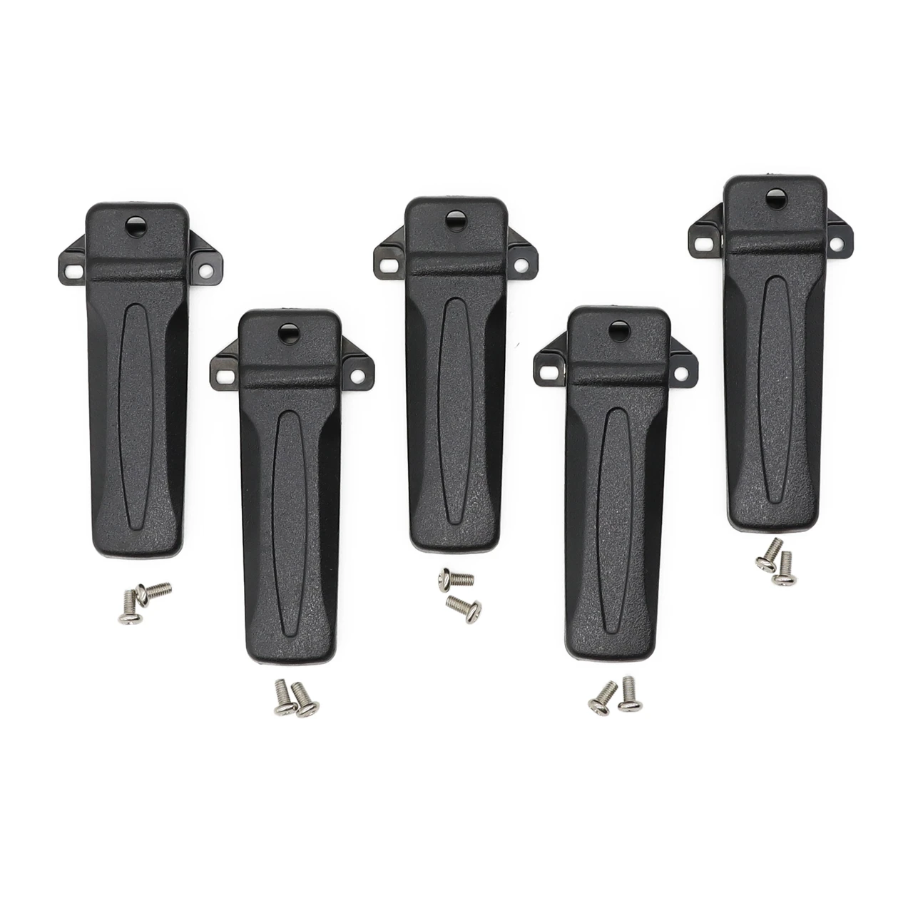 5* KBH-10 Belt Clips for Kenwood TK-2307 TK-2310 TK-3307 TK-3310 TK-2312 TK-3312 NX240 NX340 TK-290 TK-390 TK-480 TK-481 TK-270 TK-272 Radio