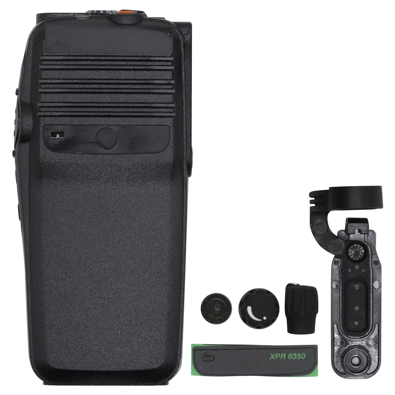 Front Housing Case Cover Repair Kit For Motorola XPR6350 Radio With Speaker Replacement