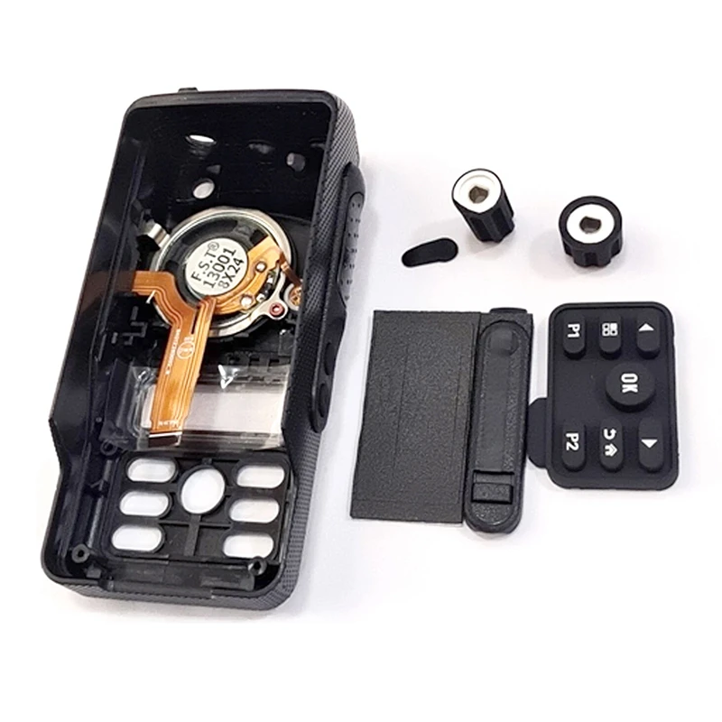 Front Housing Case Cover Repair Kit For Motorola XPR3500 Radio With Speaker Replacement
