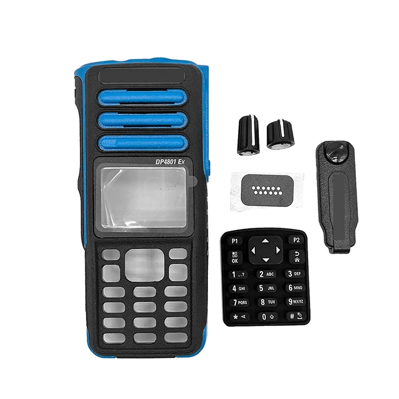 Front Housing Case Cover Repair Kit For Motorola XIR P8668EX DGP8550 Ex Radio With Speaker Replacement