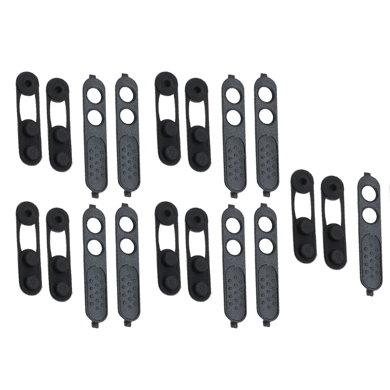 10* PTT Bezel Rubber Button For Motorola CP200d DEP450 DP1400 XIR P3688 Radio