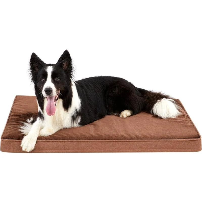 Waterproof Memory Foam Large Dog Bed with Removable Cover