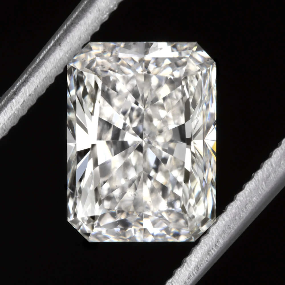 1.5ct RADIANT CUT DIAMOND GIA CERTIFIED J SI2 NATURAL LOOSE ENGAGEMENT 1.5 CARAT