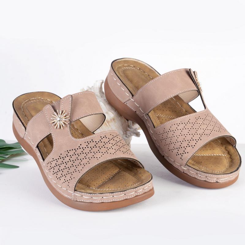 Fashion non-slip sandals with diamonds1