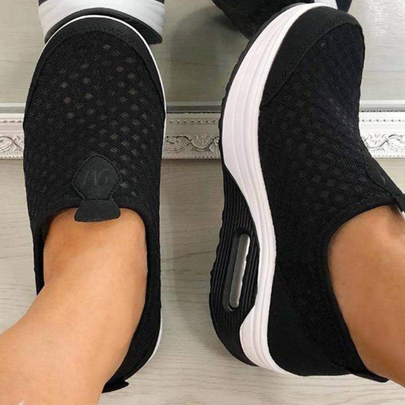 Women's Breathable Air Cushion Tennis Sneakers