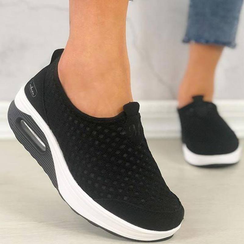 Women's Breathable Air Cushion Tennis Sneakers