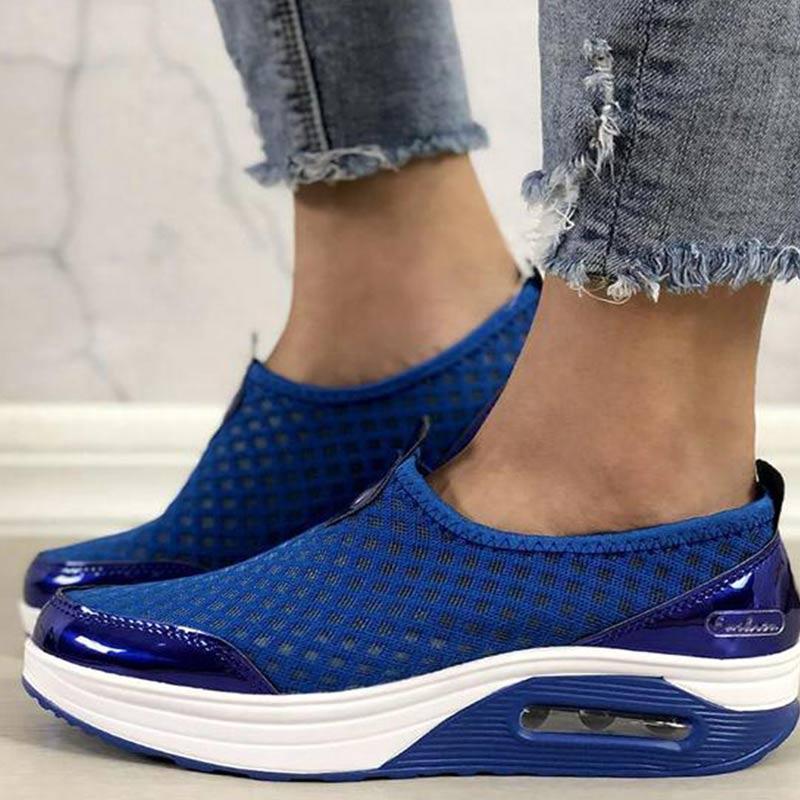 Women's Breathable Air Cushion Tennis Sneakers