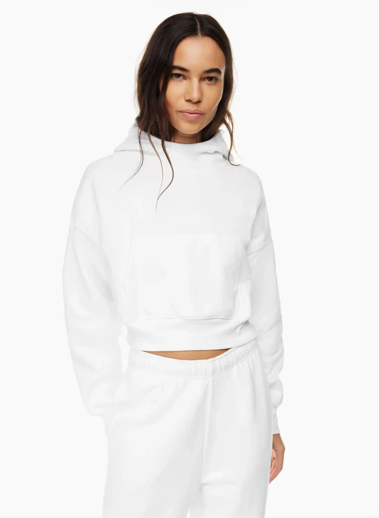 Cozy Fleece Mega Shrunken Snorkel Hoodie