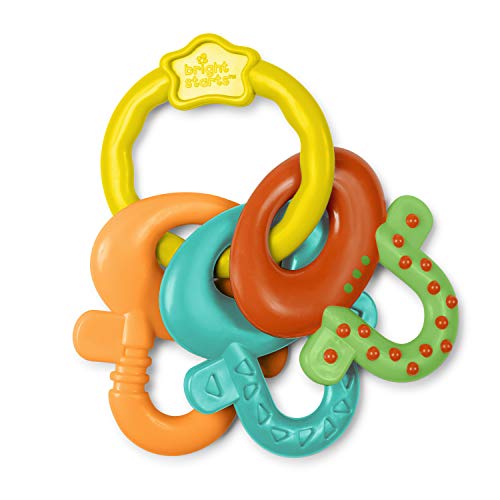 Bright Starts Oball Shaker Rattle Toy, Ages Newborn +