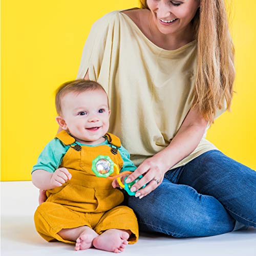 Bright Starts Oball Shaker Rattle Toy, Ages Newborn +