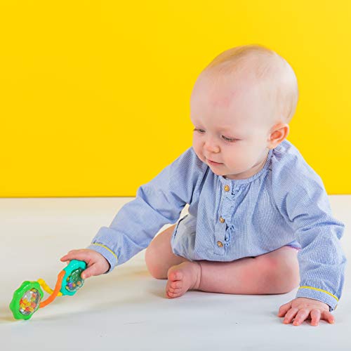 Bright Starts Oball Shaker Rattle Toy, Ages Newborn +