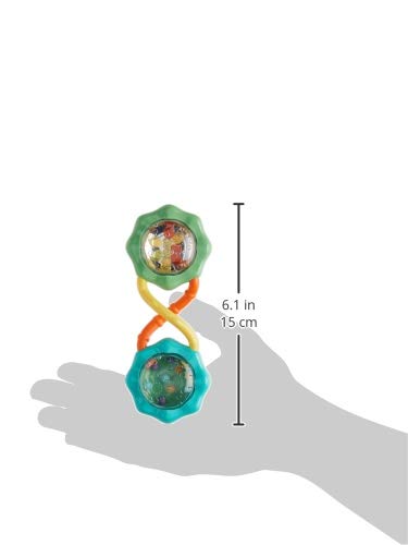 Bright Starts Oball Shaker Rattle Toy, Ages Newborn +
