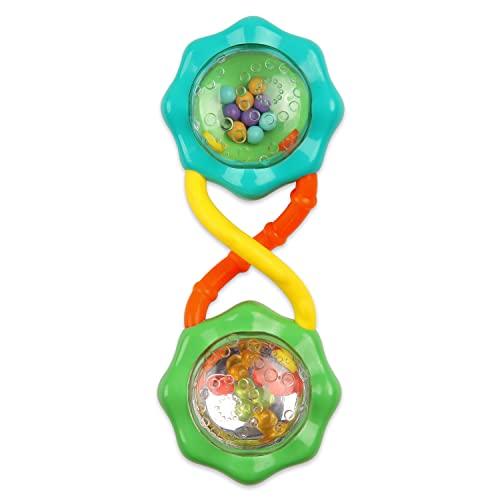 Bright Starts Oball Shaker Rattle Toy, Ages Newborn +