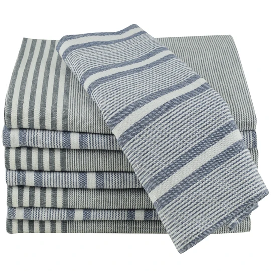 Organic Resort Stripe Towels