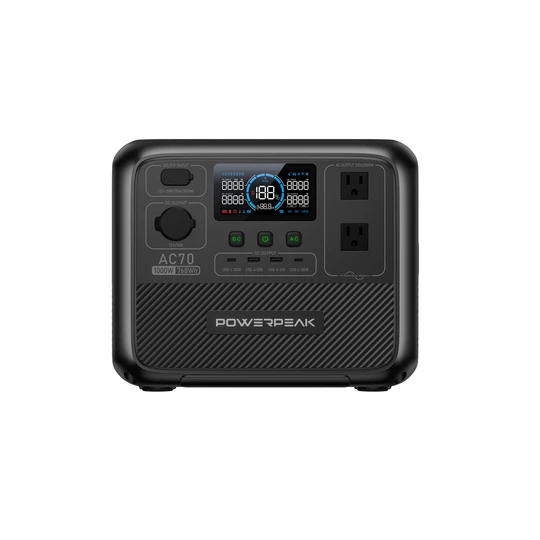 AC70 Portable Power Station | 1000W 768Wh