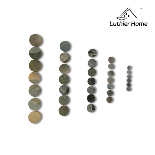 50Pcs Black Shell inlay dots