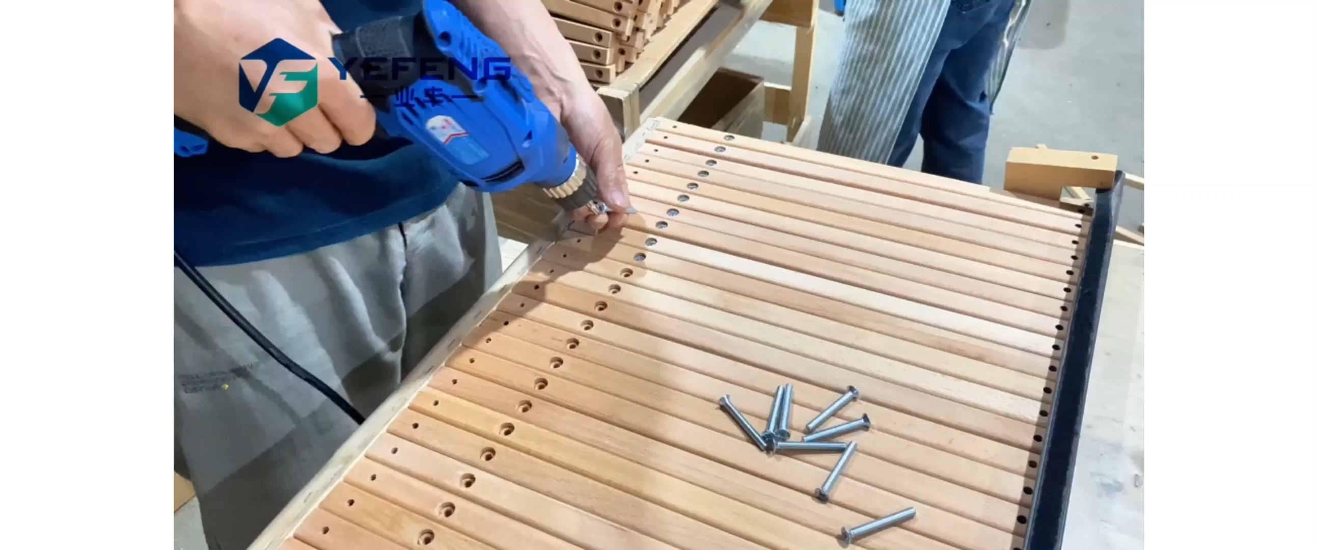 Massage bed production video