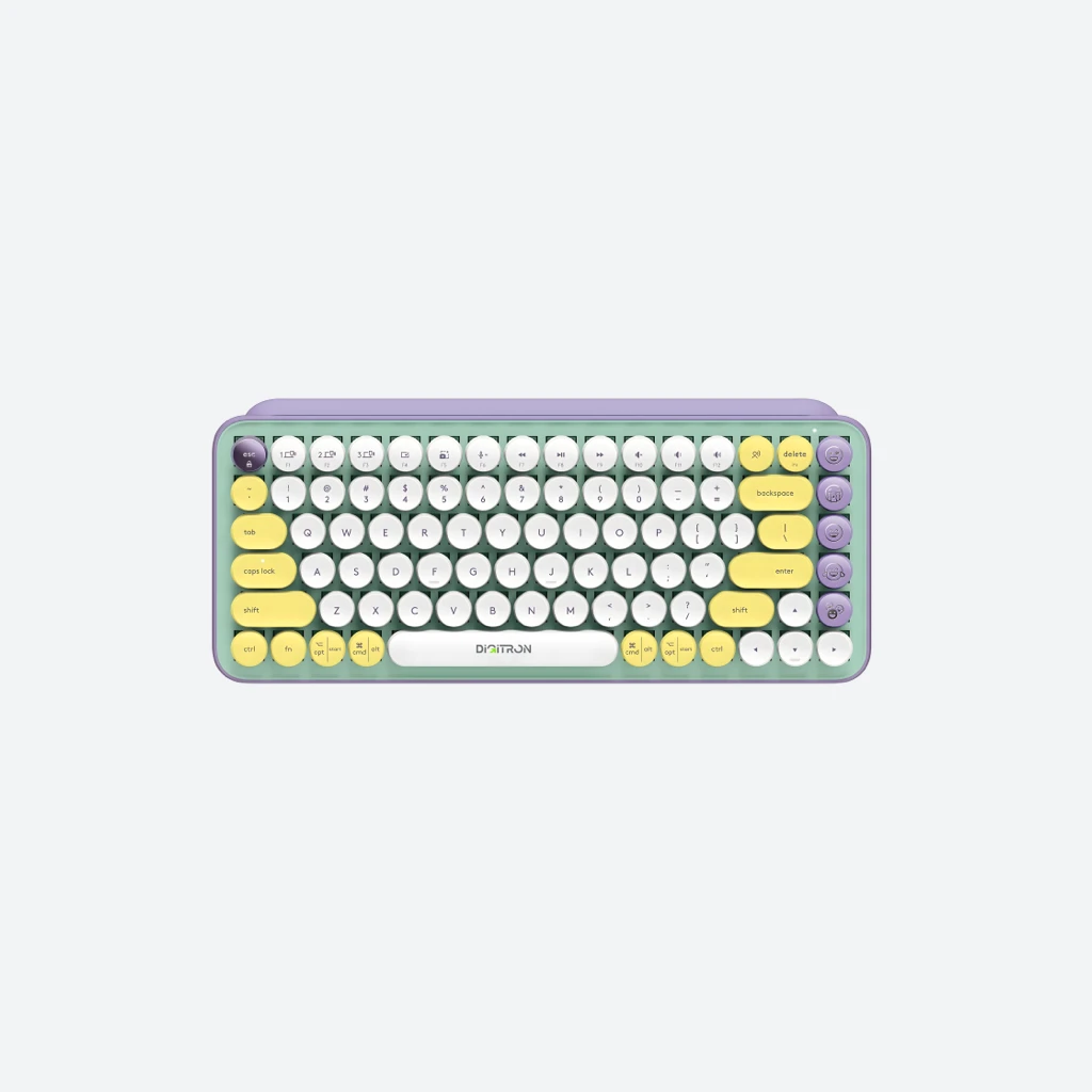 Digitron Keyboard with Emoji Keys