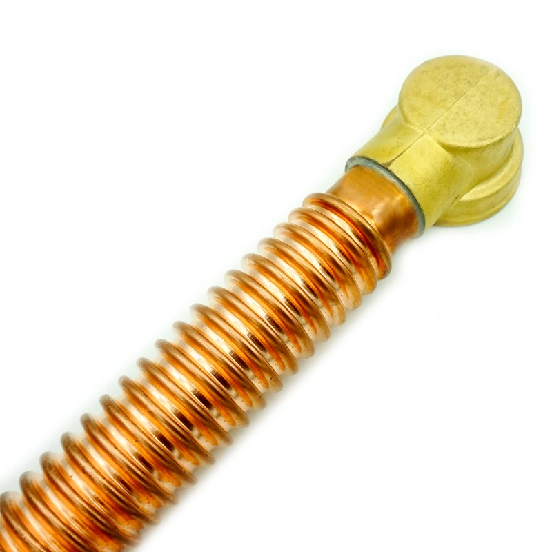 VAKNZ Bathtub Copper Drain pipe flexible drain pipe waste drain pipe for bathtub drain pipes