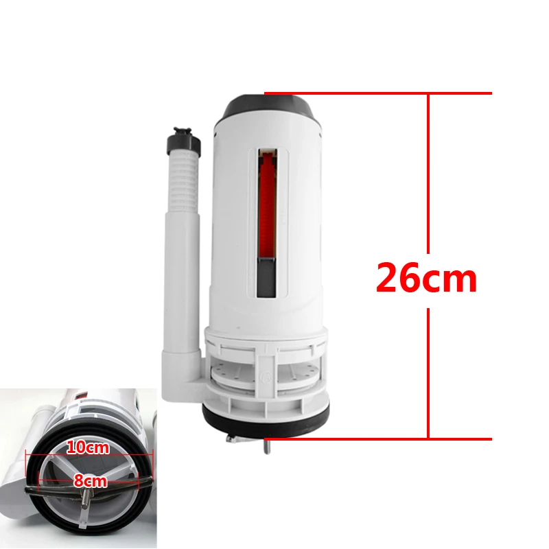 Toilet 3inch (8cm-10cm) big diameter outlet drain Toilet tank fittings valve