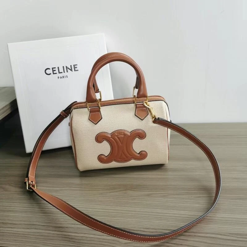 Celine Small Boston Cuir Triomphe