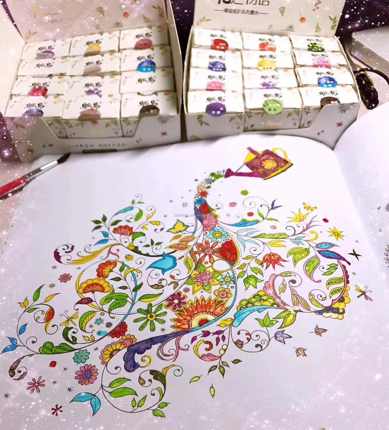 Fountain Pen Ink Color Dye Ink "the Flower Series"