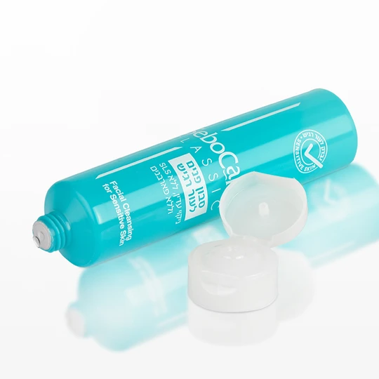 K220102-D22mm Flat Head Plastic Tube with flip top Screw Cap