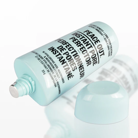 K351102-D35mm Oval Head Plastic Tube with Screw-on Cap