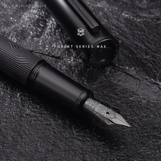 Hongdian fountain pen for students to practice calligraphy for boys and women, high-end exquisite business office literary retro high-value replaceable ink capsule 920S fruit series notebook gift box gift