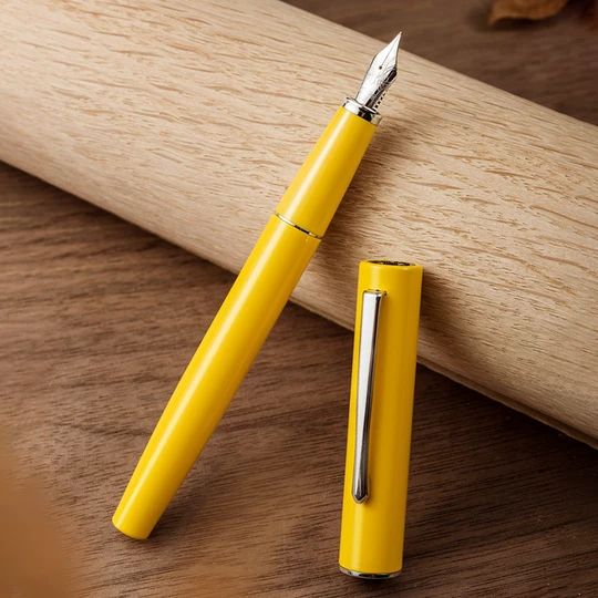 Hongdian fountain pen for men and women, high-end exquisite calligraphy practice, special for adult students, high-value calligraphy pen, hard pen gift box, replaceable ink capsule C2 mystery signature pen, business high-end gift customization