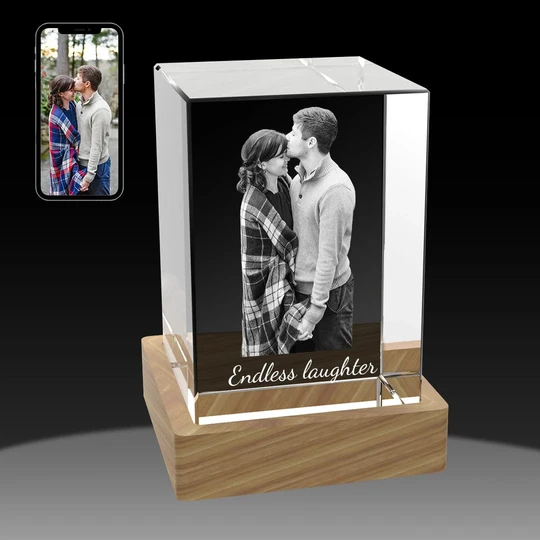 Unique 3D Cube Crystal Photo Gifts