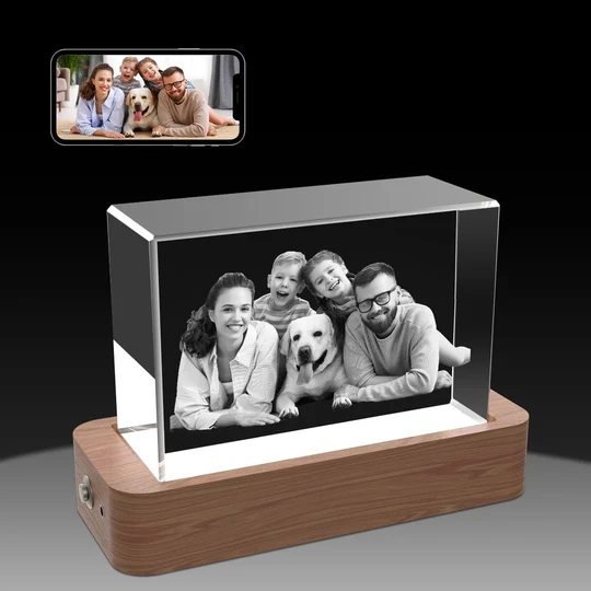 Custom 3D Crystal Photo Gifts