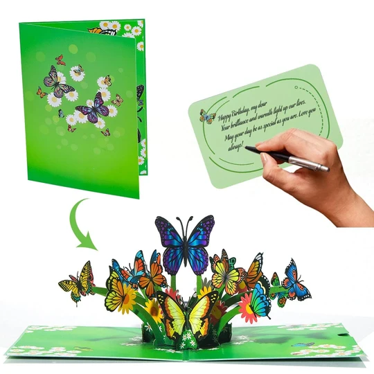 Pop-up Greeting Card - Butterfly