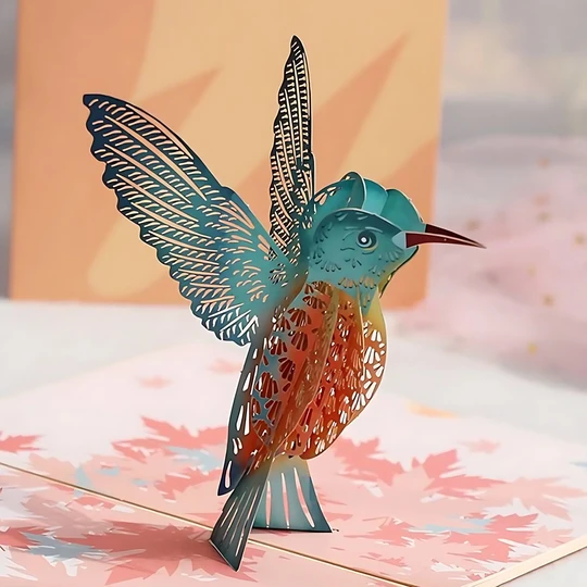 Pop-up Greeting Card - Bird