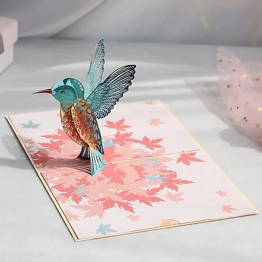 Pop-up Greeting Card - Bird